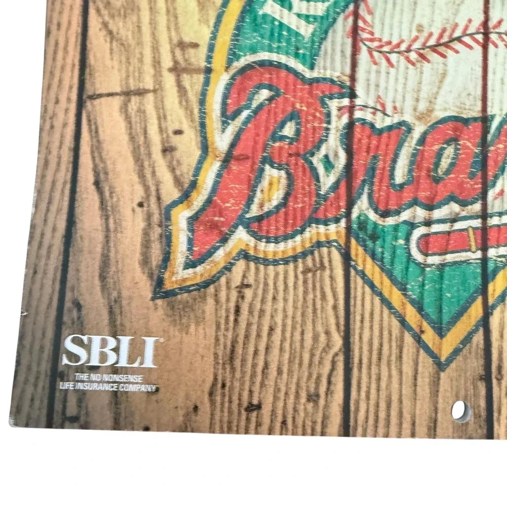 Vintage 2005 Richmond Braves Wall Calendar One Size Brown Minor League‎ Baseball